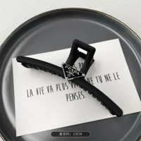 Брендовая заколка-крабик, 13см