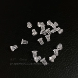 Прозрачные серьги, нескользящий шнурок-держатель, аксессуары, простой и элегантный дизайн