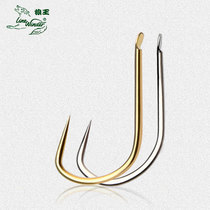 Wolf King Saint craftsman Single hook Izu Iseni stream New Kanto fish hook Fishing hook with barb No barb Universal