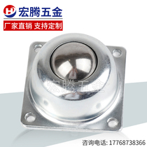  Large 4-hole square bulls eye wheel CY-38A Universal ball conveying ball bearing ball wheel WA-02 steel ball wheel