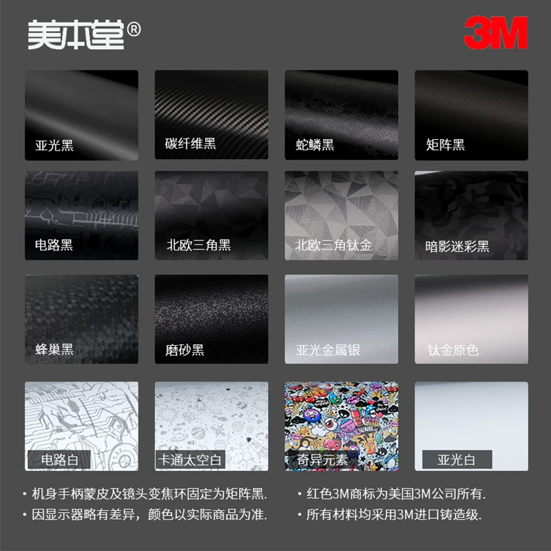 Canon, compatible protective lens, camouflage sticker, second generation, 2 pieces, 3m