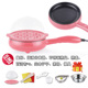 nồi lẩu điện mini có xửng hấp 4 làm sạch trứng luộc với nhỏ có thể sạc điện đa năng nhỏ nướng chảo chiên chảo chống khô - Nồi trứng nồi lẩu hấp