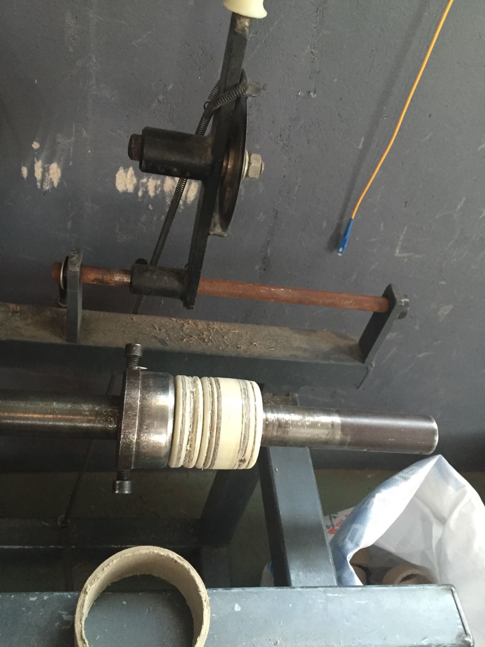 Paper tube cutting machine nylon sleeve nylon sleeve inner hole 37 outer diameter 70 height 70