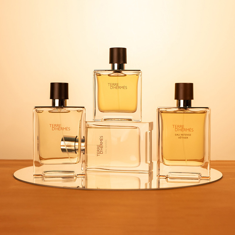 [Formal Edition] Hermes Terre D'Hermès Series Perfume Classic Frosted Fragrance Version Woody Tone Smile Uncle