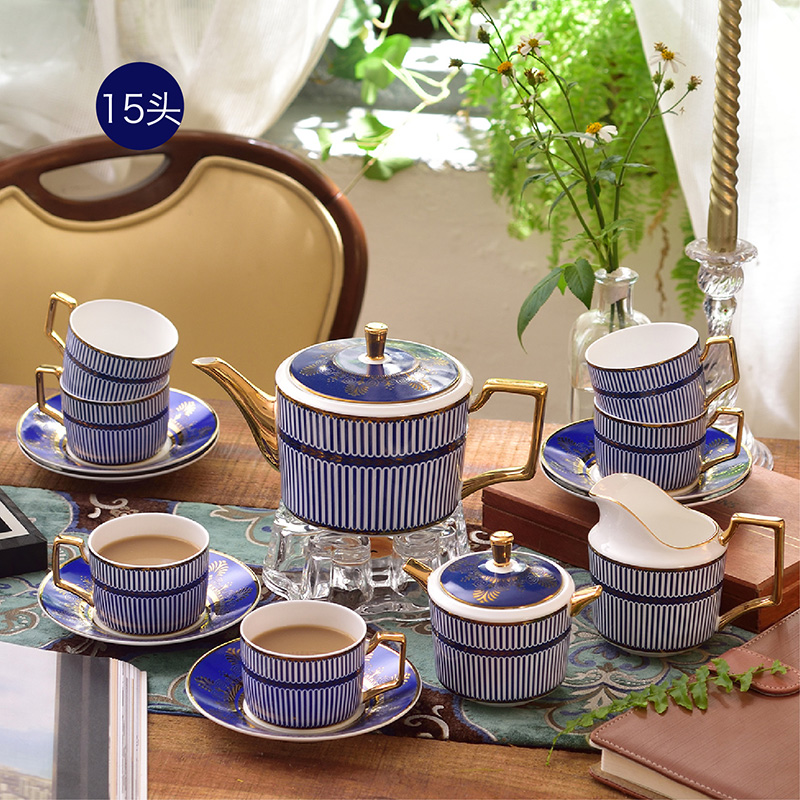 English afternoon tea Tea set Bone China high-grade coffee set Coffee cup set European tea set