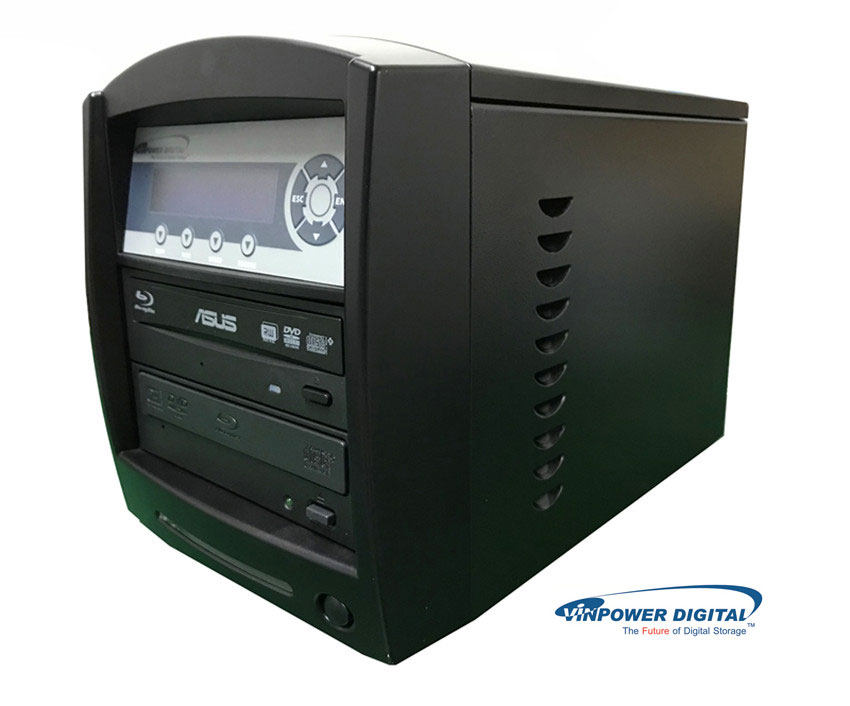 Vinpower USA Weibo shark Mini external CD DVD BD DVD Disc copy Tower 1 Drag 1