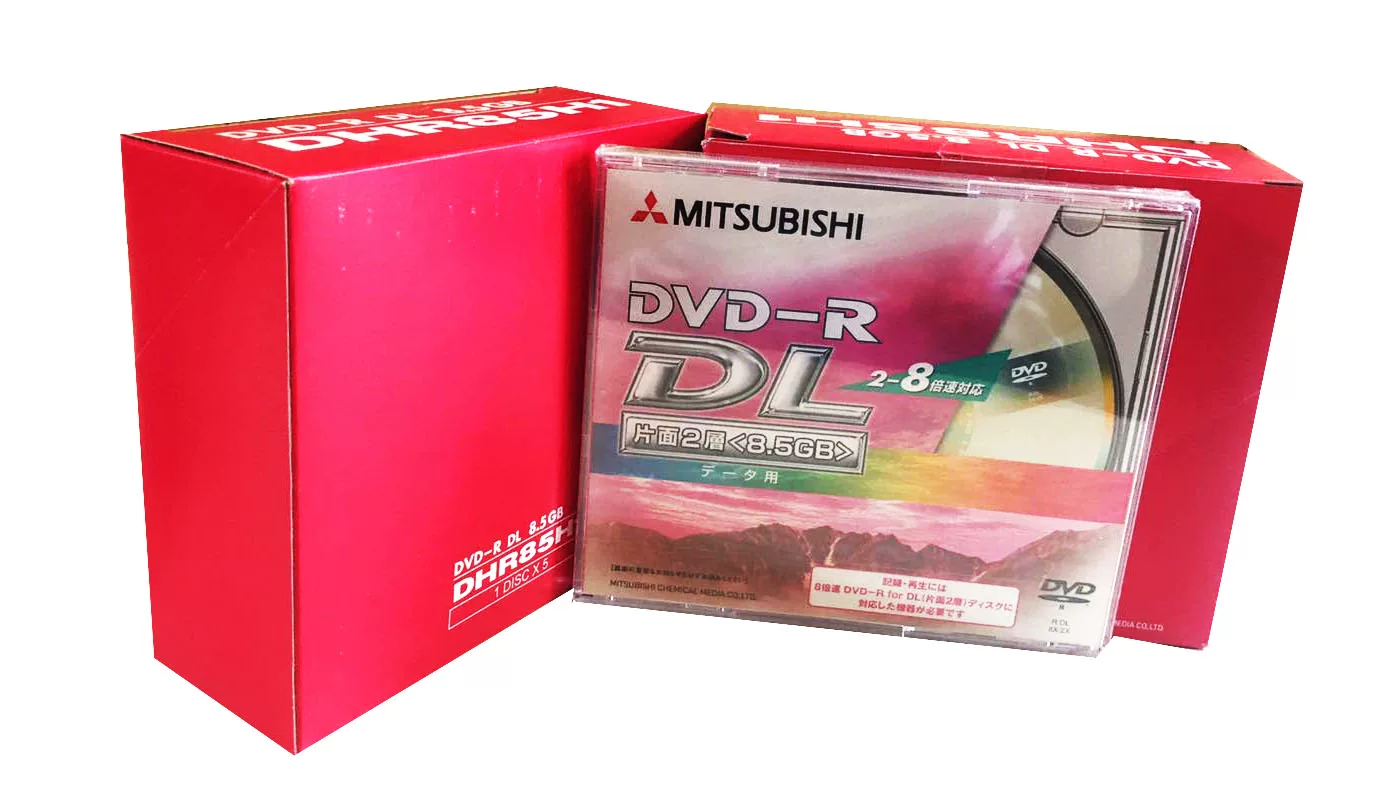 Япония Mitsubishi 8.5G Диск DVD DL+R-R пустой записывающийся CD-ROM коробка D9 коробка D9