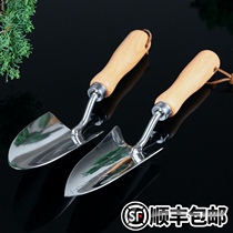 Gardening tools small shovel digging wild vegetables planting flowers loosening soil catching the sea household shovel digging outdoor artifact