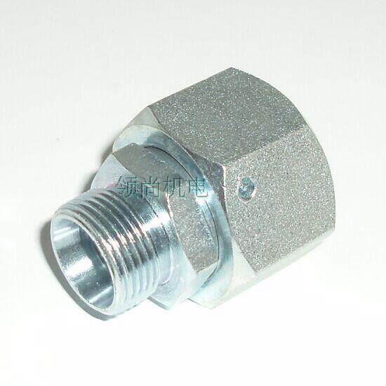 Metric thread rubber gasket seal joint oil pipe joint hydraulic joint 2MC