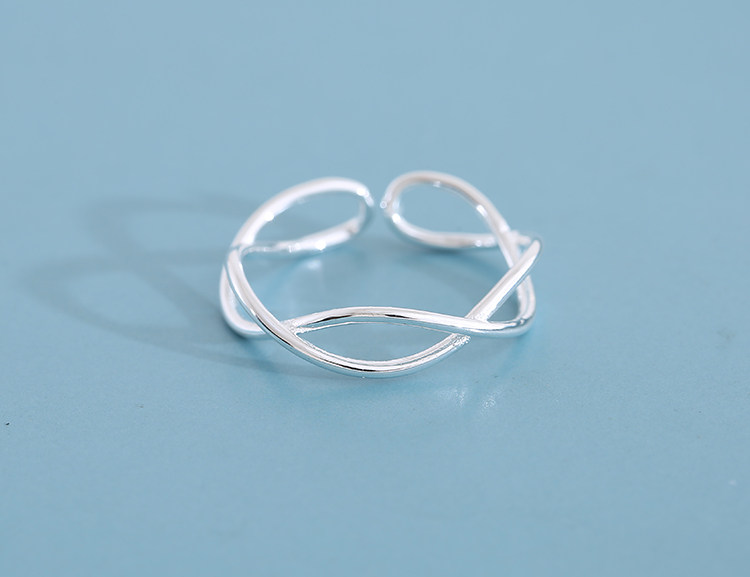 Silver Open Ring Set For Women Minimalist Style Designer Rings_voghion.com