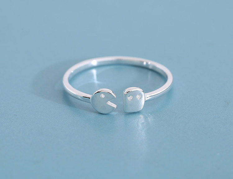 Silver Open Ring Set For Women Minimalist Style Designer Rings_voghion.com