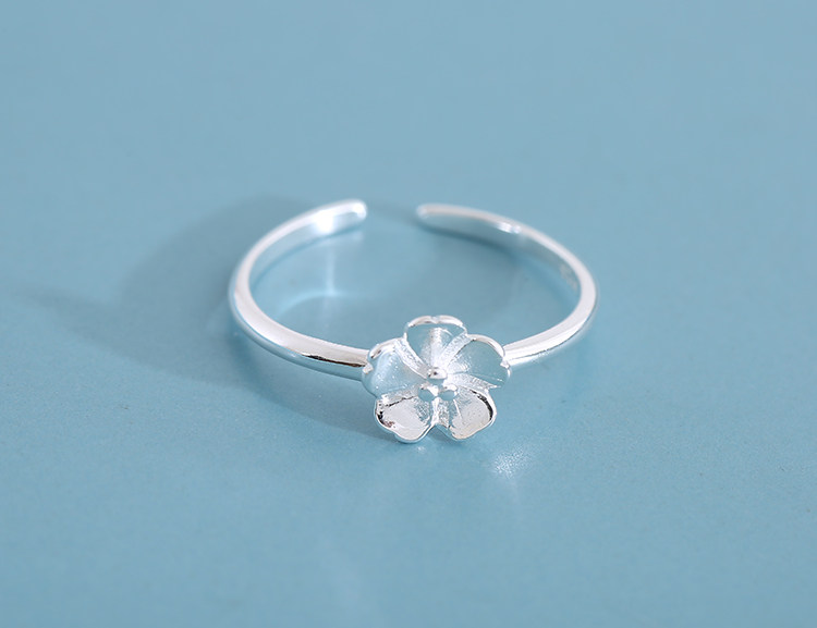 Silver Open Ring Set For Women Minimalist Style Designer Rings_voghion.com