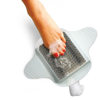 Cross-border foot scrubbing foot cleaner foot scrubbing massage brush bath massage brush to remove dead skin foot grinder