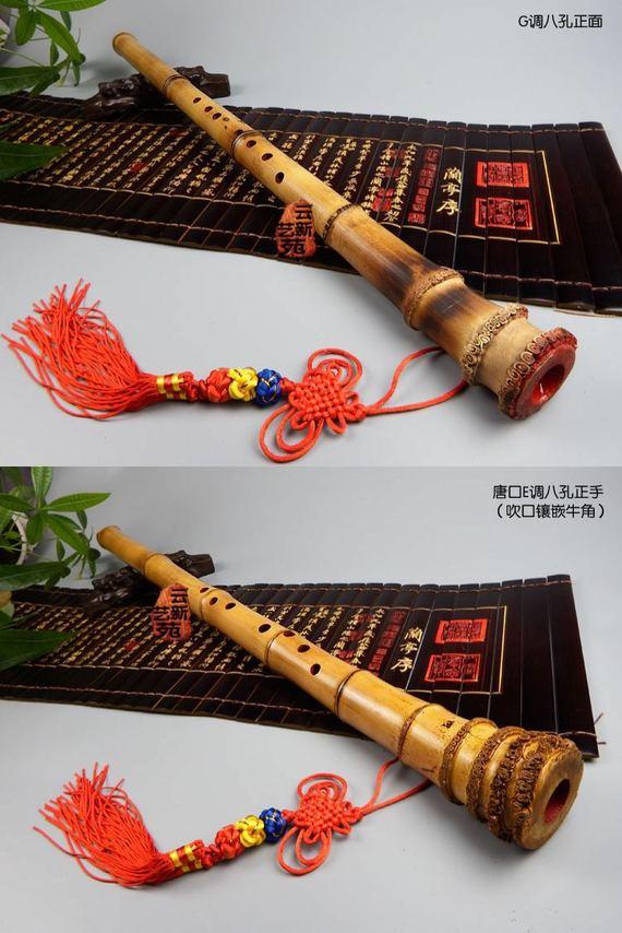 桂竹 竹根 Shing Xiao bắt đầu học nhạc cụ sáu lỗ chuyên nghiệp Nanxun tám lỗ - Nhạc cụ dân tộc đàn nguyệt cầm