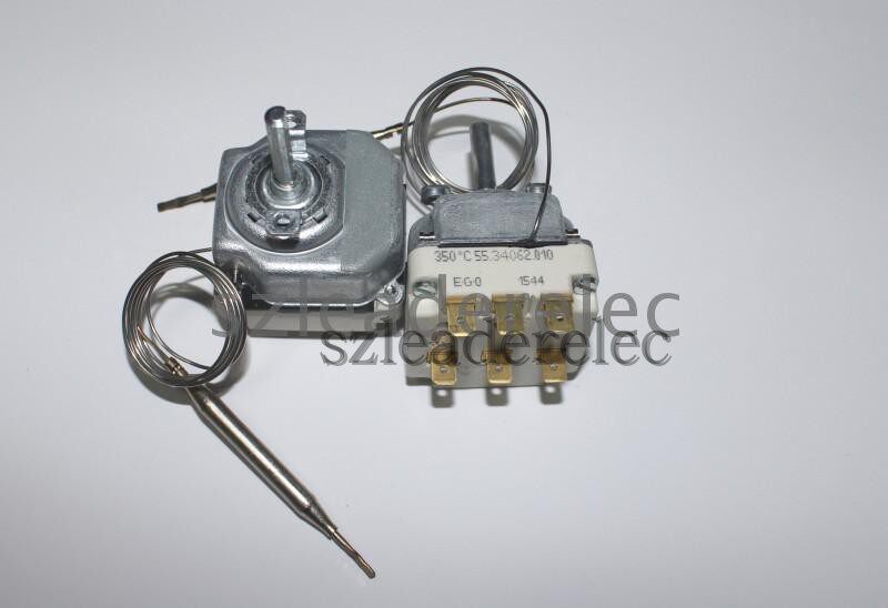German EGO three-phase thermostat 55 34062 010 adjustable temperature 350 degrees three-phase 380V circuit