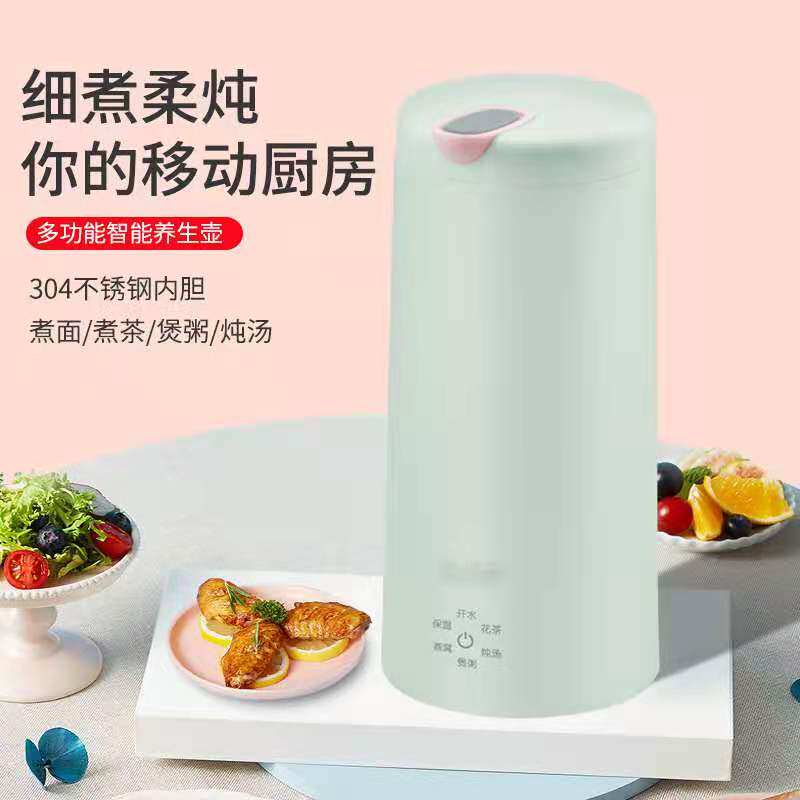 Portable electric hot water glass stew cup health preserving saucepan soup cooking porridge travel business baby coveting heating insulated water glass