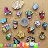 17 colors 17 pieces Acrylic summer beach press nail I-word color nails creative cork big head pushpin can be nailed to the wall
