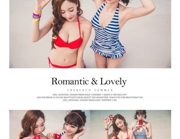 Phiên bản Hàn Quốc của tấm thép tập hợp size ngực nữ màu đỏ đen bikini nữ đồ bơi Vito nóng bỏng mới áo tắm kín đáo