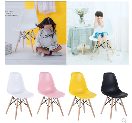 New photography props stool children's photo pure color chair high stool back studio real scene creative decoration