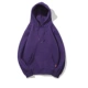 Quốc gia gốc hip hop cặp vợ chồng áo hoodie rắn màu oversize nam và nữ sinh viên đầu cộng với áo len nhung lỏng