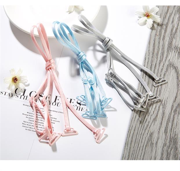 Thắt lưng mỏng dây đeo vai quây dây đeo cổ treo dây đeo áo ngực bra bra chống trượt mùa xuân và đồ bơi mùa hè - Vai tráng các mẫu dây áo lót 
