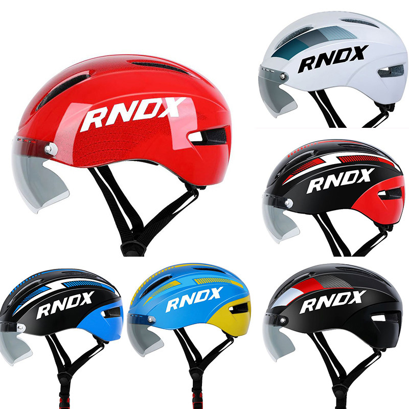 RNOX bicycle mountain road riding goggles one-piece molded wind-breaking helmet men and women equipment
