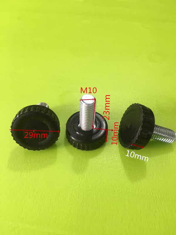 Nylon adjusting foot adjusting foot furniture foot pad foot adjusting screw M10