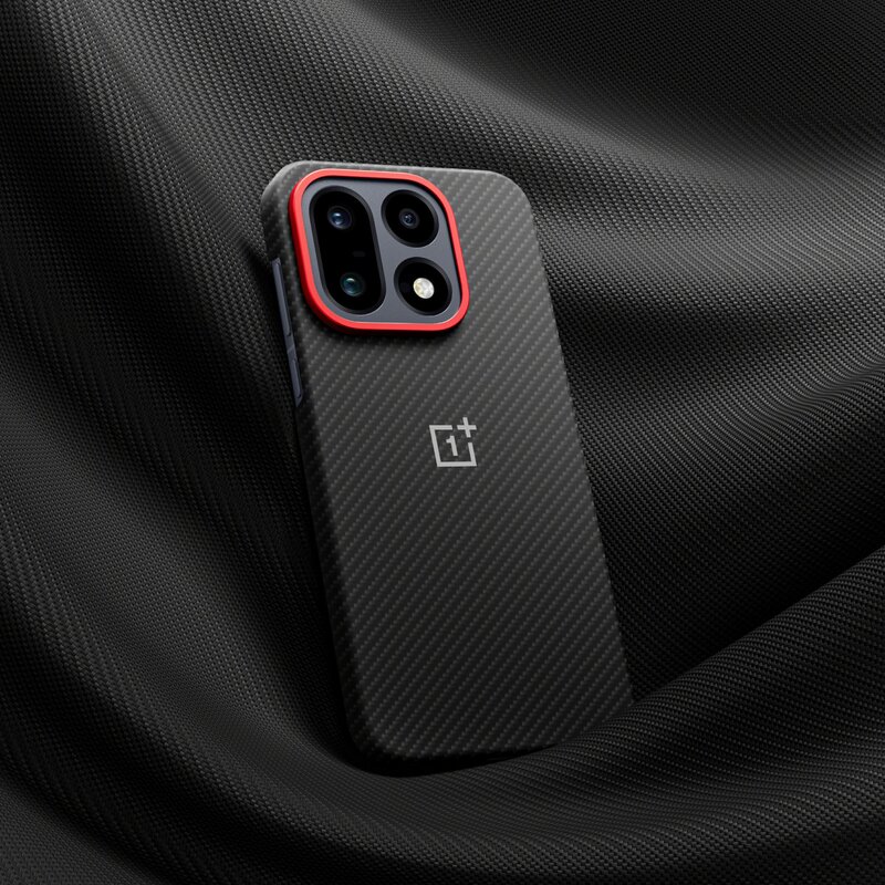 Oneplus 16 Aramid Fiber Protective Case Black Magnetic Phone Cover Ultra-Thin Half-Cover Case Official Original Oneplus 16 Fiber Case Oneplus 16 Aramid Fiber Protective Case Black Magnetic Phone Cover Ultra-Thin Half-Cover Case Official Original Oneplus 16 Fiber Case