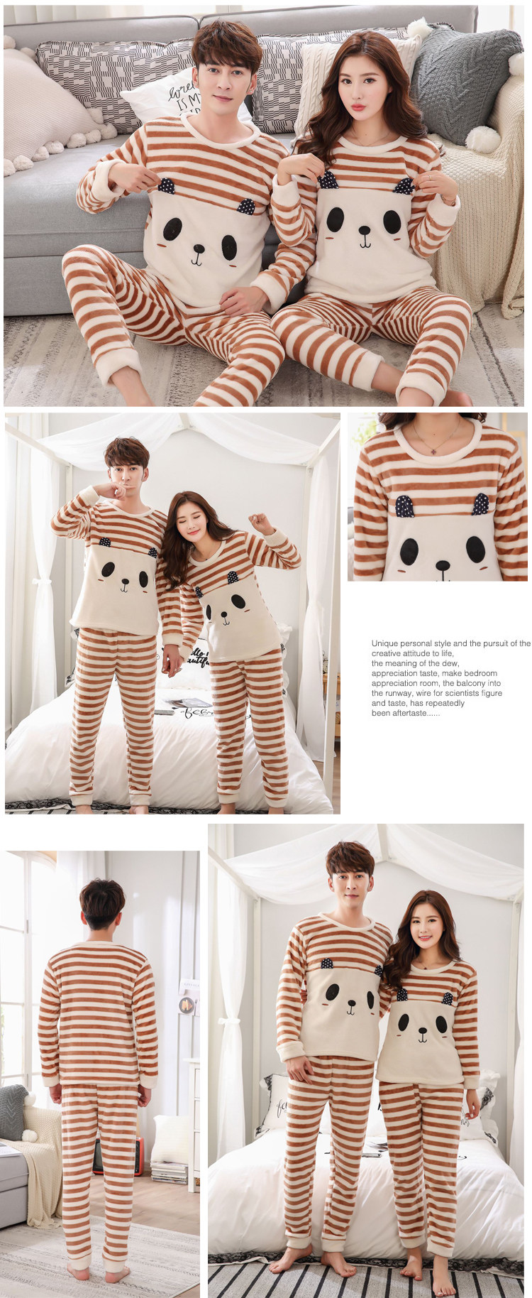 Pyjama mixte OTHER   en Polyester Polyester  à manches longues - Ref 3005037 Image 24