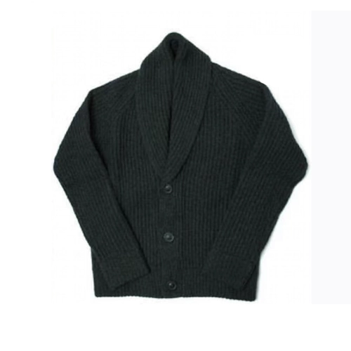 Шерстяной ретро кардиган, утепленный свитер, куртка