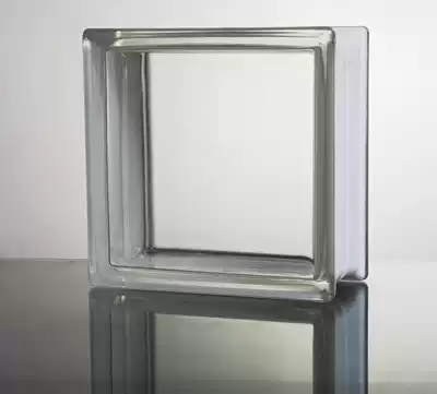 Glass brick straight through pattern hollow glass brick bedroom living room powder room bathroom partition wall entrance transparent crystal brick