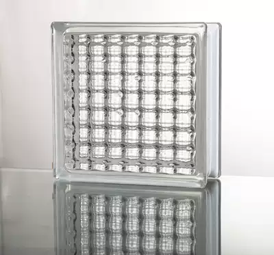 Hollow glass brick Crystal parallel grain crystal brick Glass brick