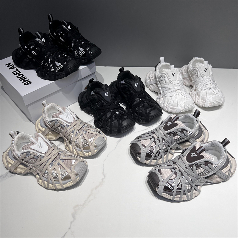 Poetry Lan Genuine Leather Women's Shoes 2026 New Fashion Thick-Soled Platform Shoes Lace-Up Breathable Sports Casual Shoes Dad Shoes Poetry Lan Genuine Leather Women's Shoes 2026 New Fashion Thick-Soled Platform Shoes Lace-Up Breathable Sports Casual Shoes Dad Shoes