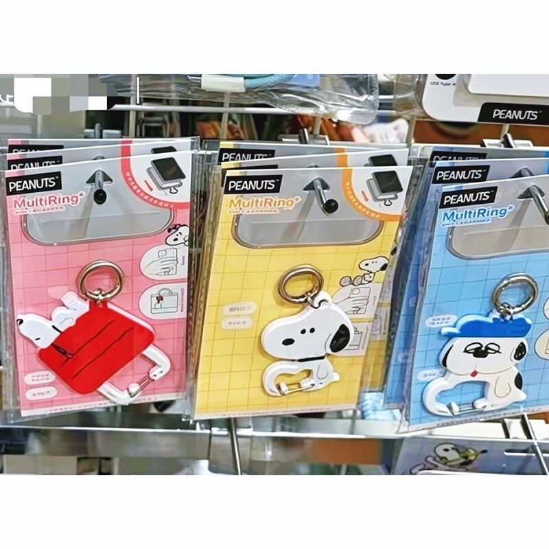 Japanese-Style Cartoon Snoopy/Olaf Carabiner Keychain Girl's Backpack Decoration Small Accessory Japanese-Style Cartoon Snoopy/Olaf Carabiner Keychain Girl's Backpack Decoration Small Accessory