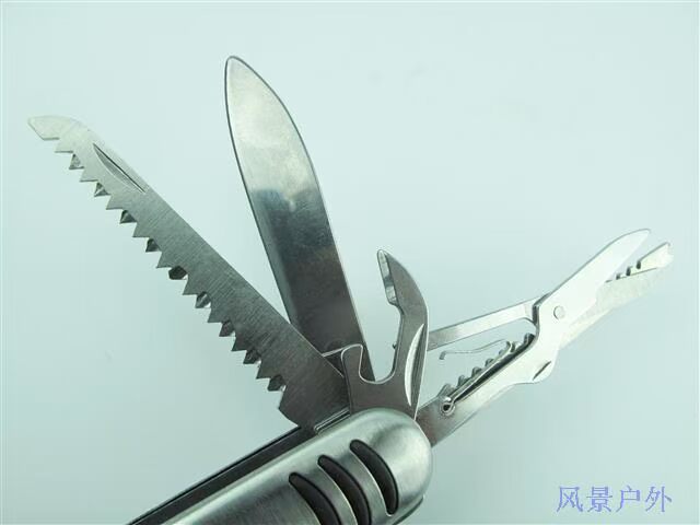 Ngoài trời 11 chức năng thép không gỉ đa năng saber | cắm trại saber đa chức năng dao gấp quân đội Thụy Sĩ dao dao xep
