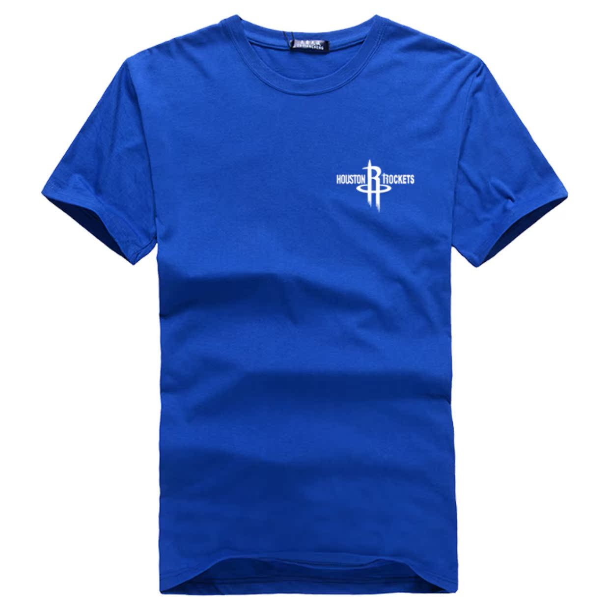 Mùa hè áo thun thun cotton nam rộng kích thước ngắn tay áo thun rộng cổ áo chất béo thủy triều cộng với phân bón để tăng áo sơ mi nửa tay áo phông nam cao cấp