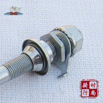 Riding fashion bicycle accessories Ordinary mountain bike special high-quality galvanized 9 5mm front and rear axles with oil seal