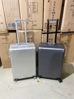 Металлический чемодан, браслет, цельнометаллическая тележка, алюминиево-магниевый сплав, 20 дюймов, 24 дюймов