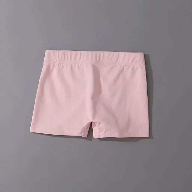 ZZ xương ZZ cotton đào hông hông hông căng Barbie bột màu đất thể dục thể thao cơ sở yoga quần short
