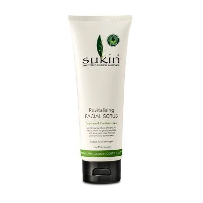 SUKIN/苏芊活化面部磨砂膏125ml 植物温和去角质死皮清洁澳洲