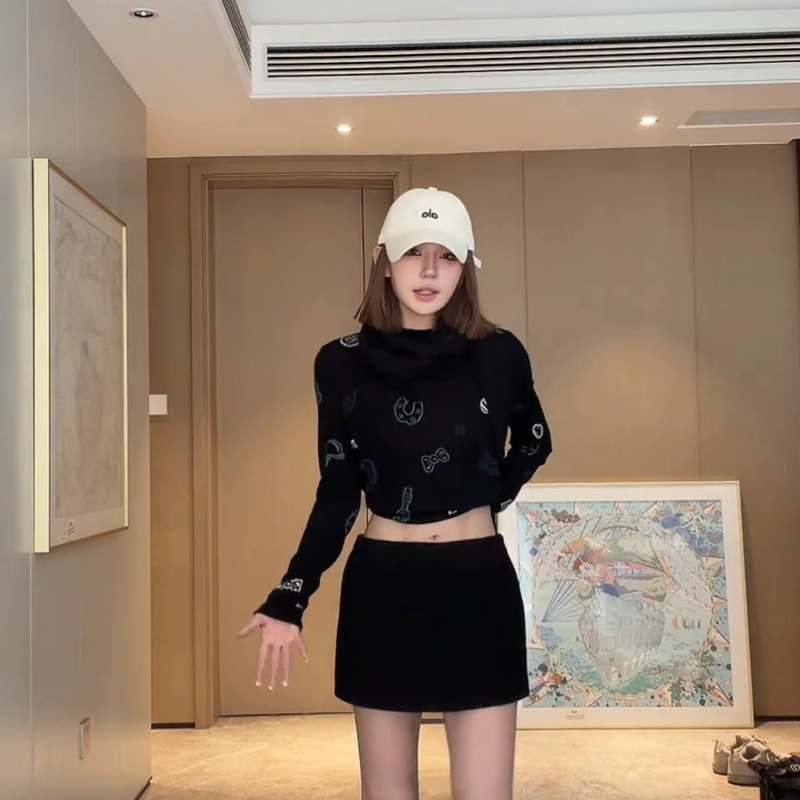 Anna Free New Autumn and Winter Candy-Colored Book-Patterned Knitted Long-Sleeve Jacquard Sweater Versatile Pullover Z8799