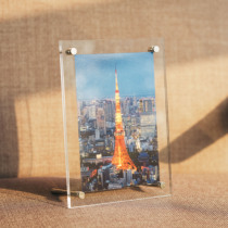 Photo-transparent photo frame of Tokyo HD photo photo