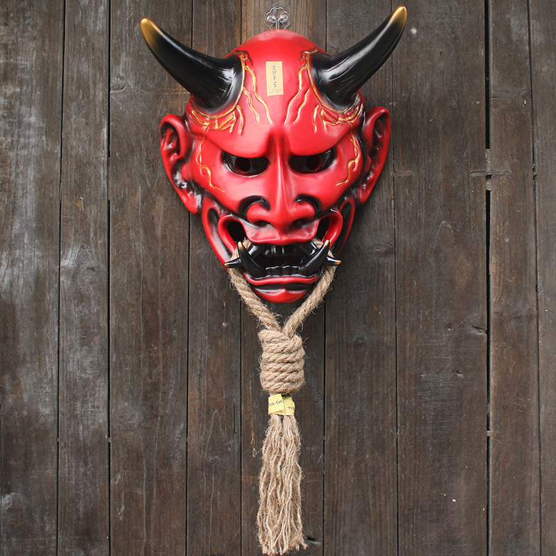 The Day-like Mask Halloween secondary meta-character dress for men and women can wear a tattoo shop with decorative pendant-Taobao