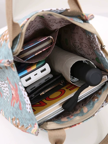 Вместительная и большая японская сумка для ланча для выхода на улицу для матери и ребенка для отдыха