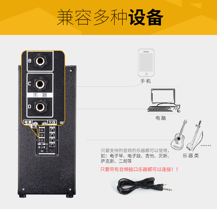 Migao MG1562A ban nhạc biểu diễn âm thanh hiệu suất cao Guitar bass công suất lớn Loa 15 inch - Loa loa loa kéo công suất lớn