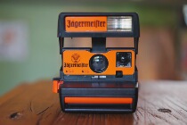 (Wonderful)Polaroid 600 series Jagermeister wild grid limited edition one-time imaging polaroid camera