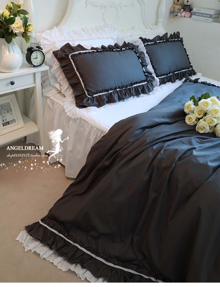 nhập khẩu Hàn Quốc năm 2018 * công chúa nhỏ * ngọc bích màu hồng nhạt ngọc trắng xám kaki gối bông bông châu Âu và Mỹ - Gối trường hợp gối hơi cao cấp