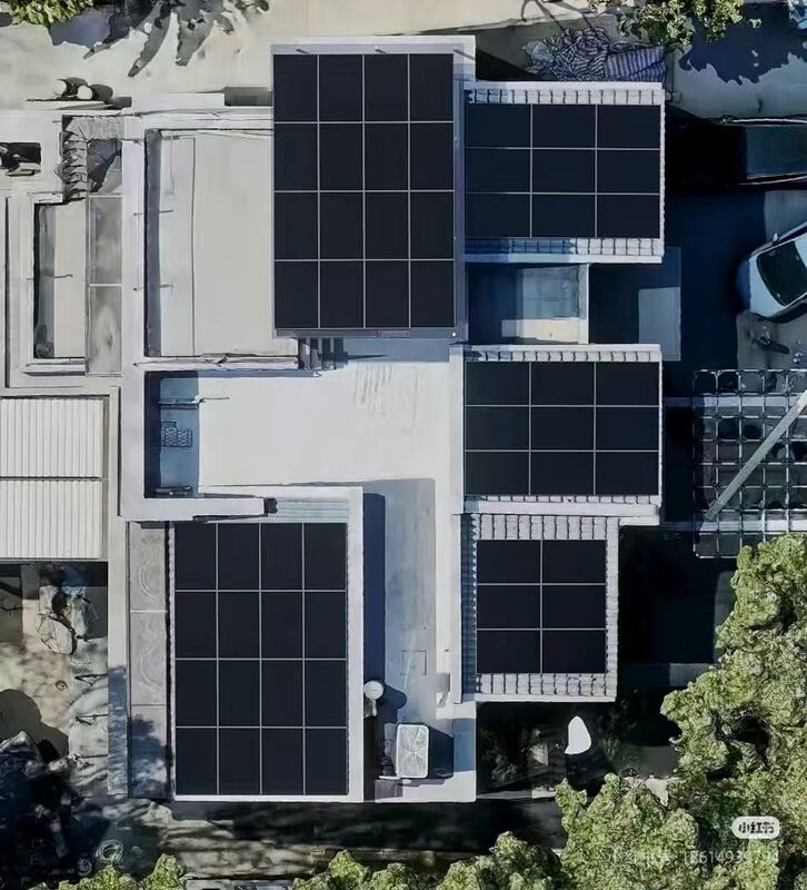 Roof-Mounted Photovoltaic Solar Power System Green Electricity Roof-Mounted Photovoltaic Solar Power System Green Electricity