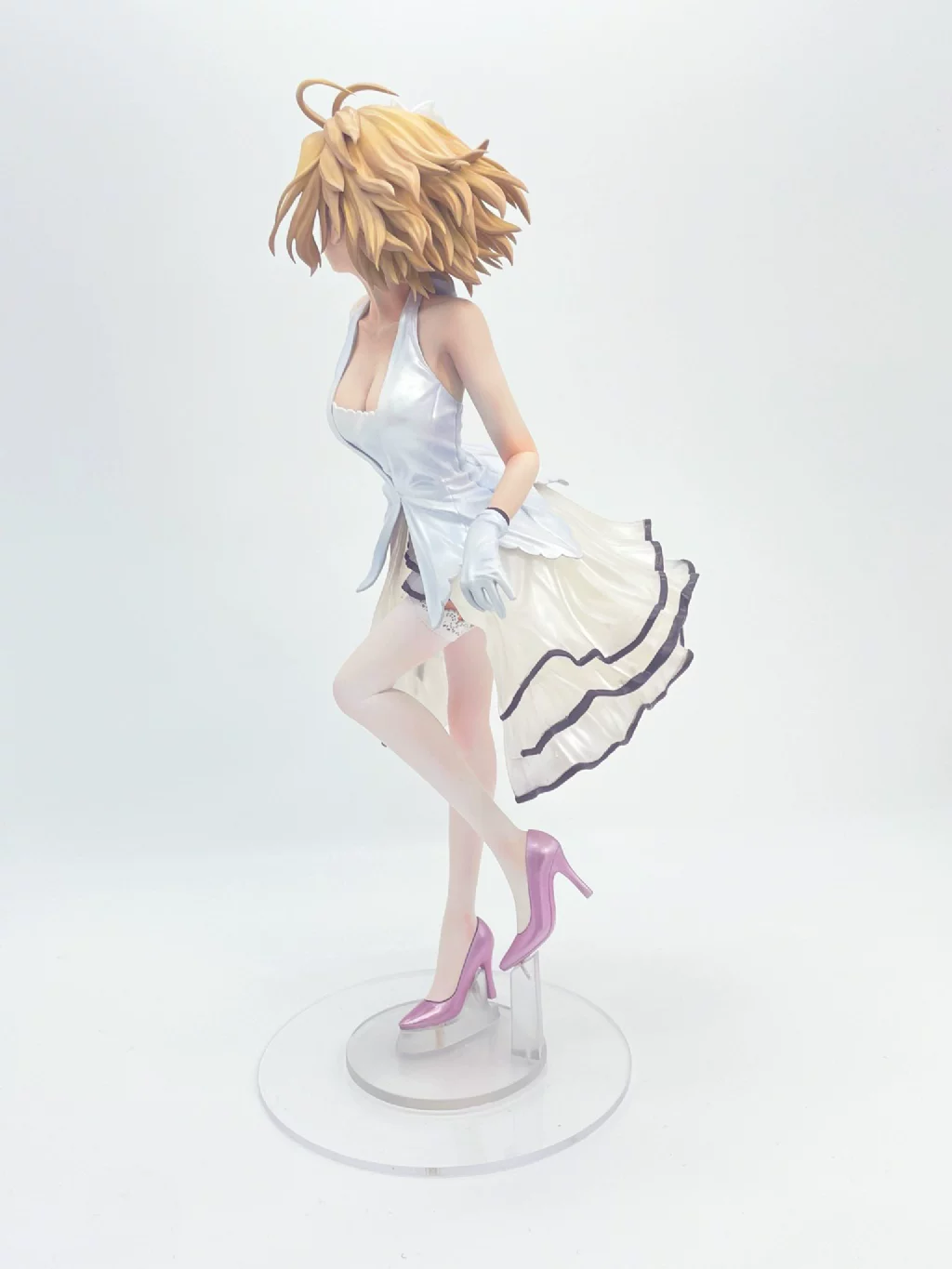 Ayi GK White Model Free Shipping (W_4469) 1/7 Elkat 10th Anniversary Dress Edition Yue Ji