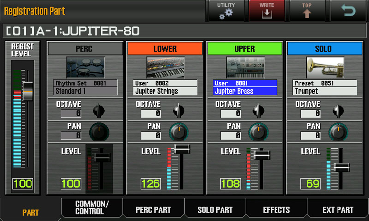 SF Roland Roland JUPITER80 tổng hợp điện tử JUPITER-80 máy trạm âm nhạc 76 phím đàn organ điện tử
